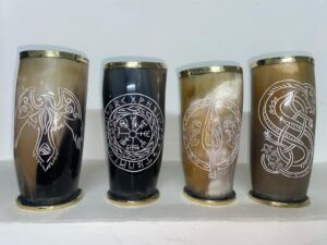 Engraved cups