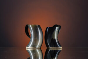 Horn mugs